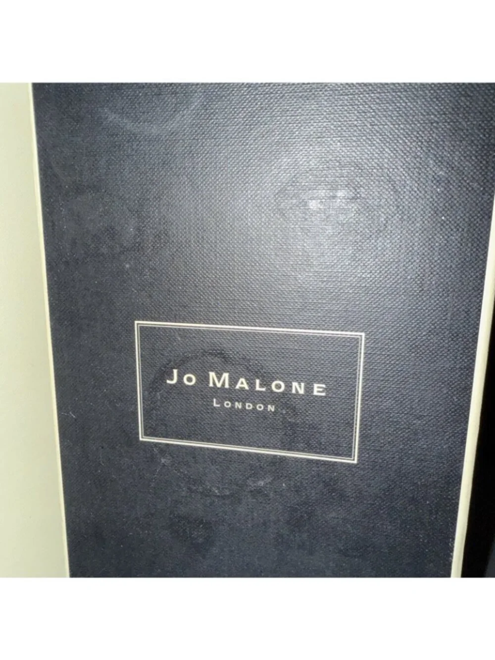 Jo Malone London EMPTY Gift Boxes Black Box 9”Lx5”Wx4”H Ivory Box 9”Lx8”Wx3.5”H